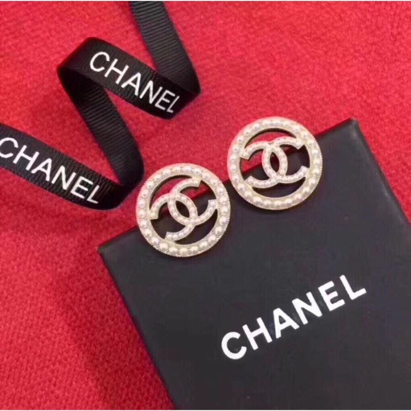 Ch*el earrings